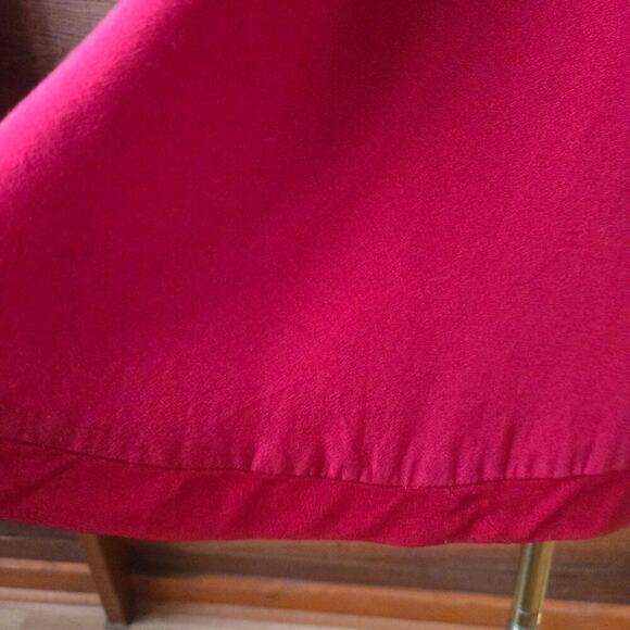 Rampage VTG 90s Y2K Red Satin Silky Bow Mini Dress 7 Coquette Feminine Romantic - Picture 5 of 11